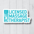 Licensed Massage Therapist Sticker LMT Sticker Massage Therapy Sticker Massage Therapist Gift Massage Therapist Stickers Massage Decals Graphic Tee – Cozy Vibes · High-Quality Print