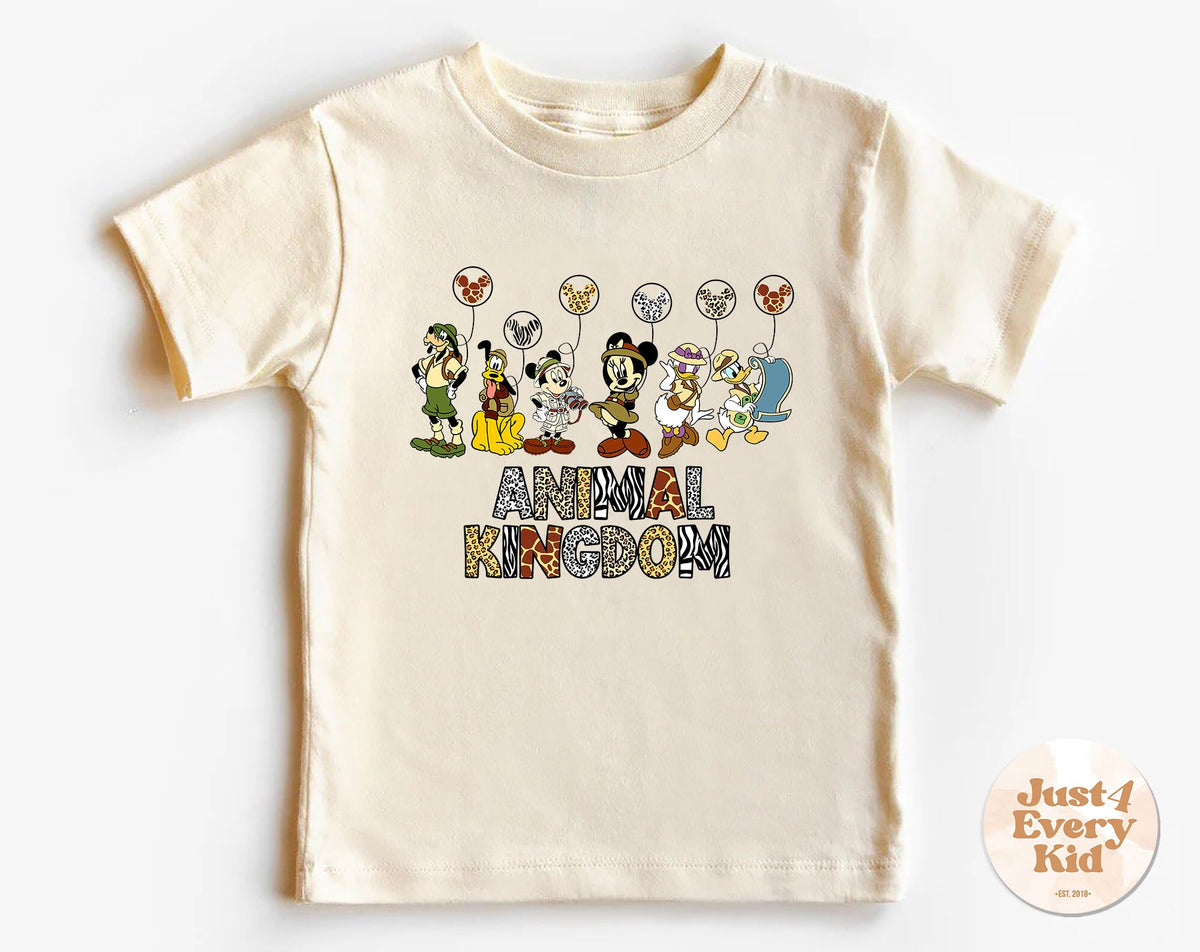 Animal Kingdom Shirt Disneyland Vacation Shirt Disney Safari Kids Shirt Disney Trip Shirt Wild About Disney Shirt Toddler Natural Shirt Graphic Tee – Premium Graphic · Must-Have Style