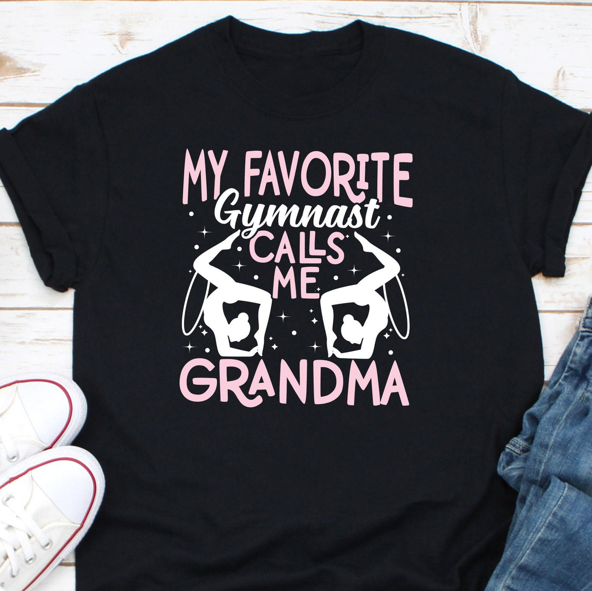 My Favorite Gymnast Calls Me Grandma Shirt Gymnast Grandma Shirt Gymnastic Grandma Shirt Love Gymnastics Shirt Gymnast Nani Shirt Graphic Tee – Feel-Good Design · Must-Have Style