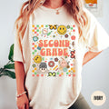 Second Grade Teacher Retro Shirt 2nd Grade Back to School TShirt Elementary School Teaching Team Tee New Teacher Gift Graphic Tee – Feel-Good Design · Must-Have Style