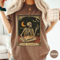 Skeleton Teacher Tarot Card Shirt Fall Teacher Dark Academia Tshirt Elementary Teaching Gift Skull Halloween Tee Cool Teacher Shirt Graphic Tee – Premium Graphic · Trending Graphic Apparel