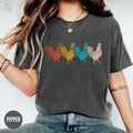 Funny Chicken Shirt Chicken Lovers Gift For Mom Grandma Farm Girl Chicken Mama TShirt Farm Animal Tshirt Graphic Tee – Cozy Vibes · Must-Have Style