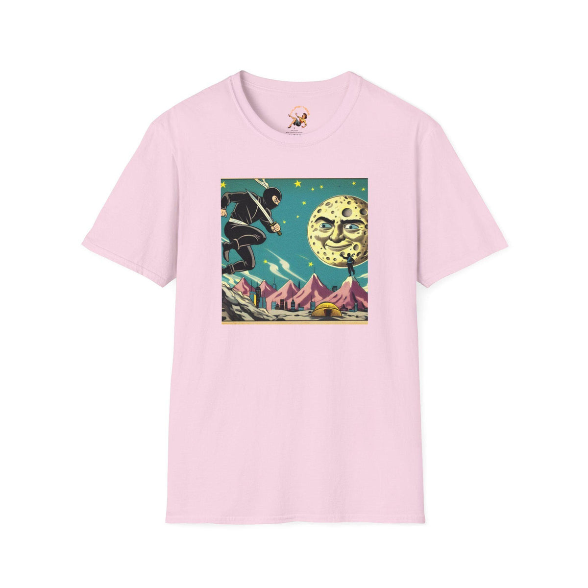 Ninja Moon Shirt Retro 5039s Comic Tee Sci Fi Science Fiction Vintage Fifties Comics T Shirt Graphic Tee – Soft Feel · Trending Graphic Apparel