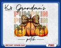 Grandma39s Pumpkin Patch Png Thanksgiving Grandma Nana Gigi Png Heart Pumpkins Fall Season Png Fall Heart Png Design Doodle Pumpkin Png Graphic Tee – Warm & Stylish · Trending Graphic Apparel