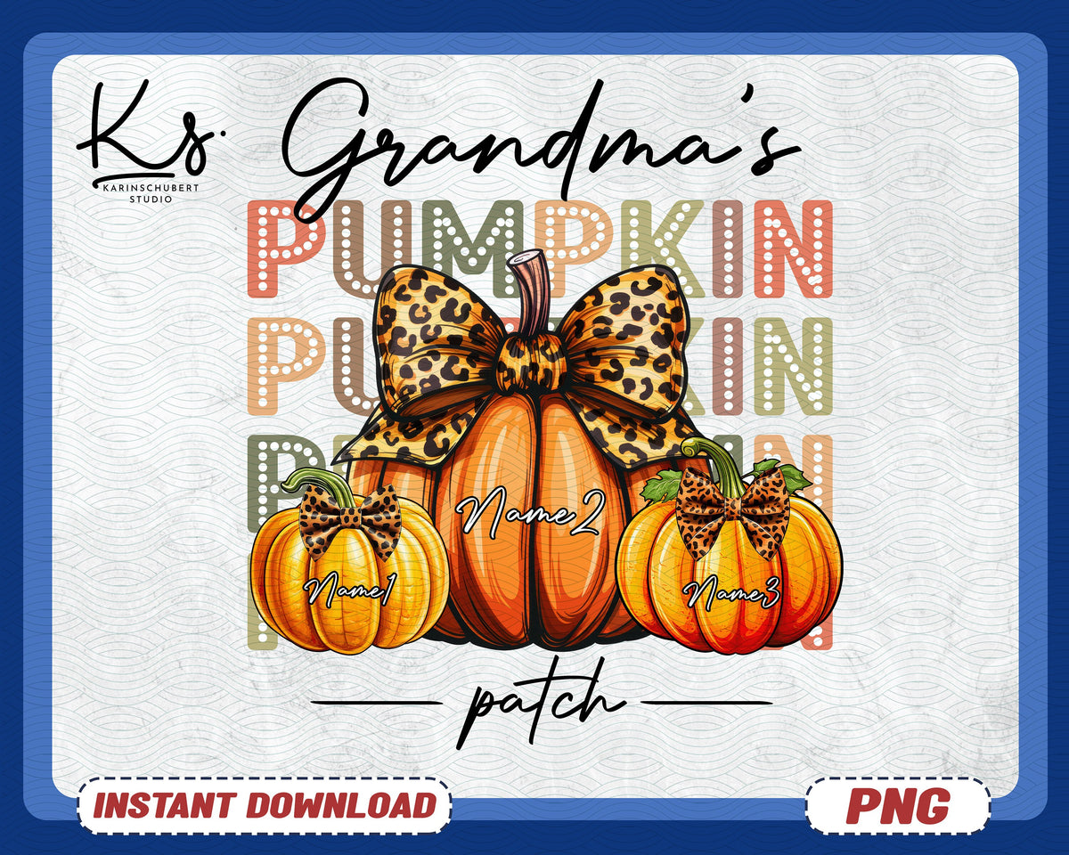 Grandma39s Pumpkin Patch Png Thanksgiving Grandma Nana Gigi Png Heart Pumpkins Fall Season Png Fall Heart Png Design Doodle Pumpkin Png Graphic Tee – Warm & Stylish · Trending Graphic Apparel