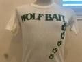 Vintage 8039s Wolf Bait Wolfschmidt Vodka White T Shirt Size S Graphic Tee – Bold Style · High-Quality Print