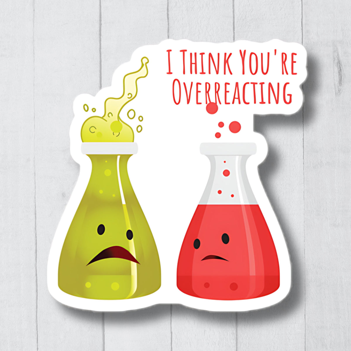 Funny Science Laptop Decals Water Bottle Stickers Science Stickers Biology Stickers Decals Funny Chemistry Stickers Chemist Stickers Graphic Tee – Soft Feel · Trending Graphic Apparel