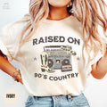Raised on 90s Country Shirt Retro 9039s Country ShirtNashville ShirtCountry Music Lover Concert Tee Western Aesthetic Graphic Tee – Soft Feel · Top Pick For Any Outfit