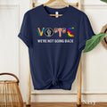 We Are Not Going Back Shirt Vote Shirt Election Shirt Reproductive Rights Shirt Kamala Harris Shirt Womens Rights Political Activist Graphic Tee – Bold Style · Trending Graphic Apparel