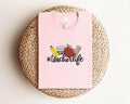 Embroidered Teacher Life Shirt Embroidered School Shirt Teacher Life Shirt Back to School Sweatshirt Shirt For Teacher School Shirt Sweatshirt – Premium Graphic · High-Quality Print