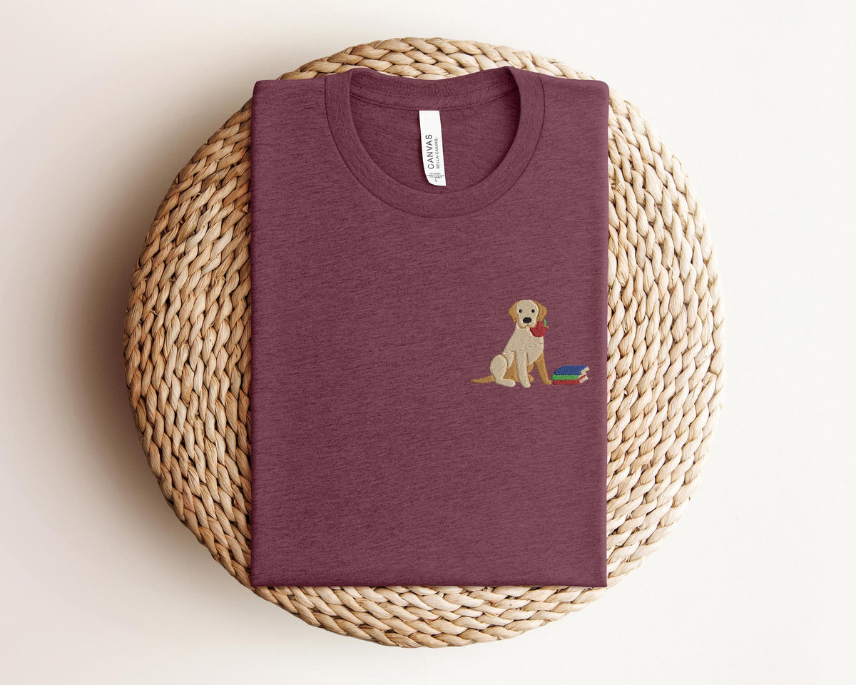 Embroidered Teacher Shirt Embroidered School Shirt Back to School Sweatshirt Shirt For Teacher School Shirt Teacher Sweatshirt Sweatshirt – Bold Style · Must-Have Style