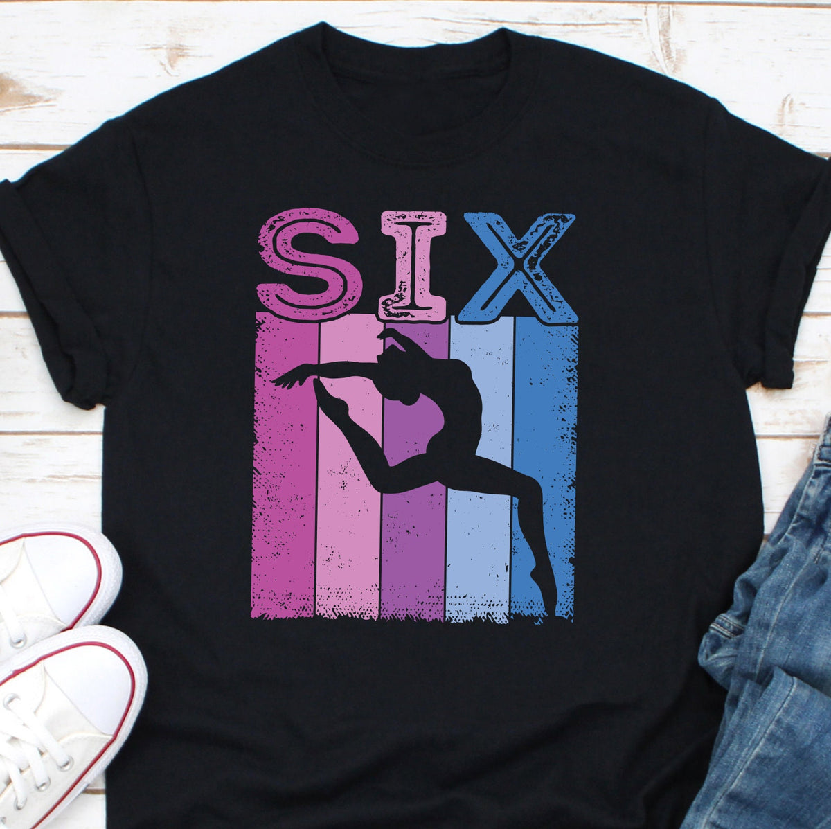 Six Year Old Gymnast Shirt Gymnastics Girl Shirt Gymnastics Birthday Gift Gymnastics Lover Shirt Gymnast 6 Birthday Shirt Gymnast Shirt Graphic Tee – Cozy Vibes · Top Pick For Any Outfit