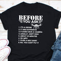 Before You Ask It39s A Drone Shirt Drone Pilot Shirt Drone Flying Quadcopter Shirt Gift For Drone Owner Drone Operator Shirt Graphic Tee – Easygoing Wear · Great Gift For Fans