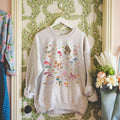 Boho Mushroom Sweatshirt with Adorable Y2K Vibes Eclectic Grandma Crewneck for Fall or Halloween Cozy Whimsigoth Cute Animal Lover Shirt Sweatshirt – Aesthetic Look · Trending Graphic Apparel