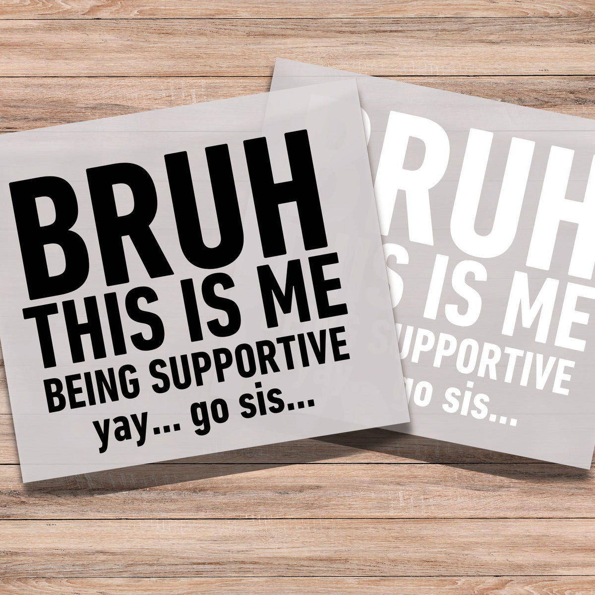 Bruh This is Me Being Supportive DTF Print Funny Sports Mom Transfer Ready to Press Busy Mom Heat Press for Funny T shirts Graphic Tee – Everyday Comfort · Must-Have Style