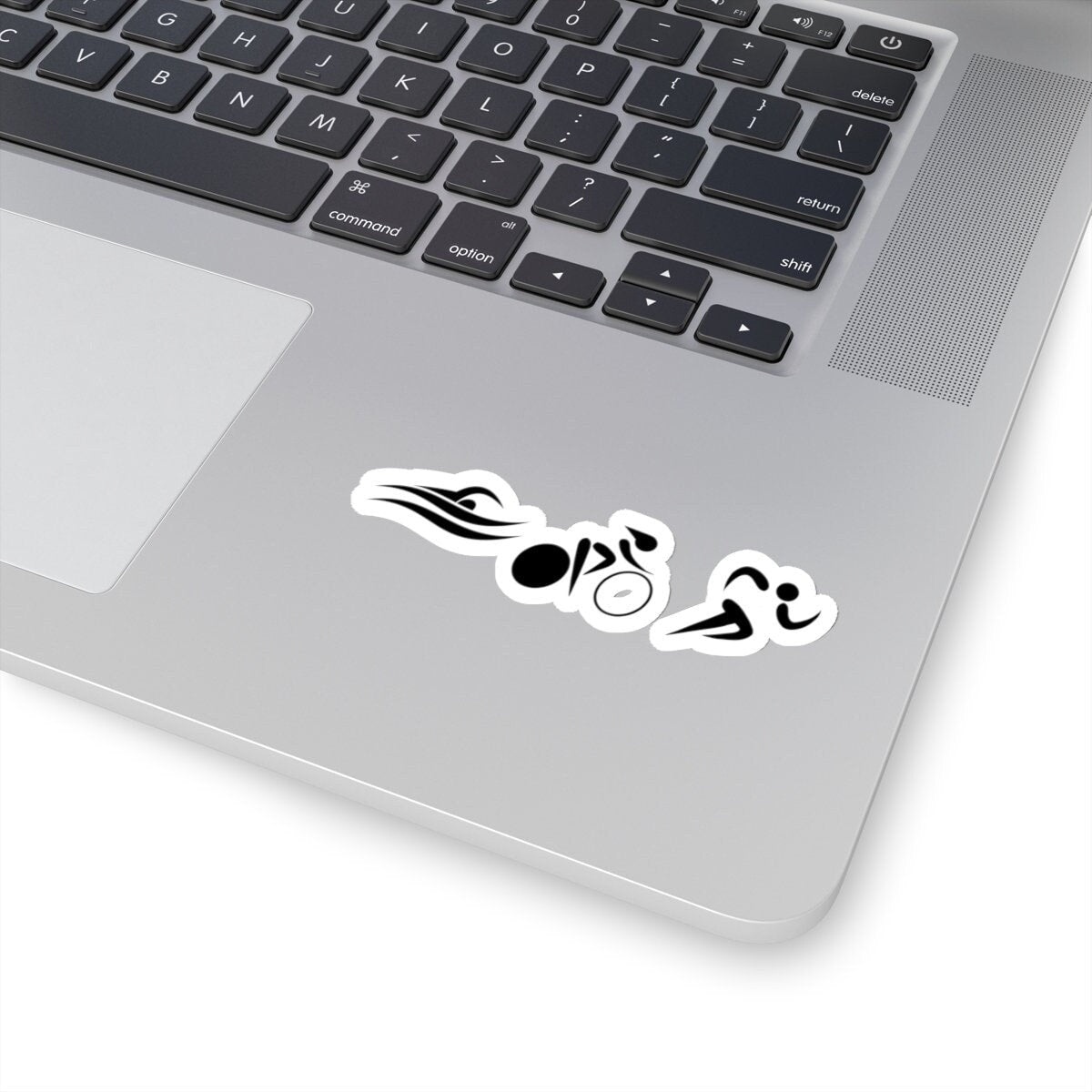 Triathlon Style Inspired Logo Sticker Triathlete gifts Graphic Tee – Warm & Stylish · Top Pick For Any Outfit