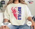 Buffalo Football Shirt Bills Football Shirt Buffalo Football Apparel Buffalo Sports Apparel Retro Bills Football Gift Bills Fan Apparel Graphic Tee – Everyday Comfort · High-Quality Print