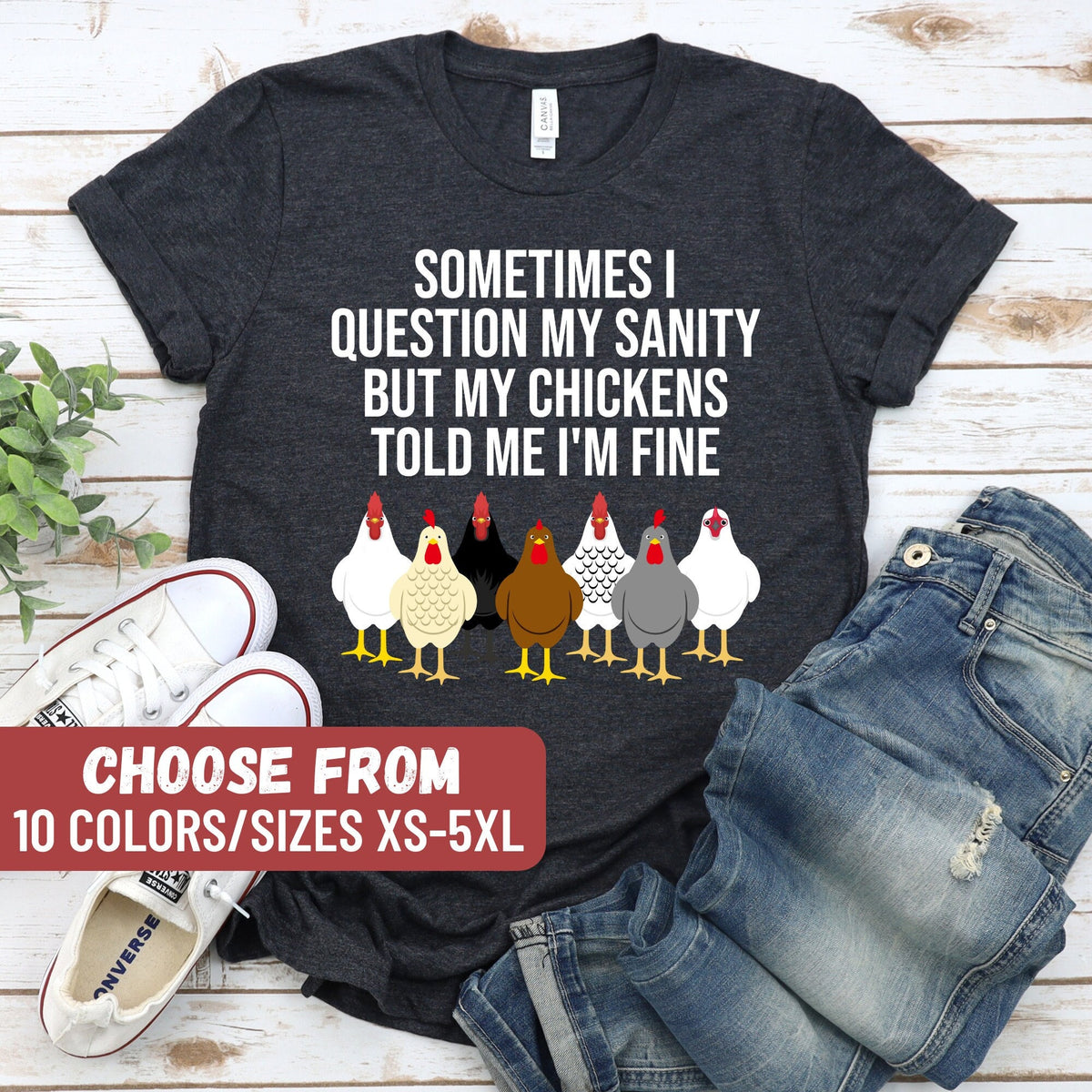 Funny Chicken Shirt Gift For Chicken Farmer Shirt Chicken Owner Country Shirt Chicken Lover Shirt Farming Shirt Farming Gift Graphic Tee – Everyday Comfort · Top Pick For Any Outfit