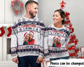 All I Want For Christmas Is You Personalized Ugly Christmas Sweater for Couple Custom Photo Ugly Christmas Christmas Xmas Gift for Couple Graphic Tee – Aesthetic Look · Must-Have Style