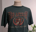 Vintage 90s Branson Country Music Show Capital green striped Croptop T shirt size M Graphic Tee – Bold Style · Must-Have Style
