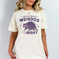Funny Raccoon Shirt Ultimate Weirdos Of The Night Funny Animal Shirt Raccoon TShirt Funny Raccoon Tee Meme Shirt Graphic Tee – Feel-Good Design · Perfect For Daily Wear