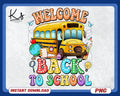 Welcome Back To School Png Back To School Shirt Png 1st Day Of School Png School Bus Png Teacher Png Sweatshirt Png Bus Driver Png Sweatshirt – Aesthetic Look · Perfect For Daily Wear