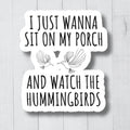 Hummingbird Decal Hummingbird Vinyl Decal Hummingbird Sticker Hummingbird Lover Gift Bird Sticker Cute Hummingbird Sticker Hummingbird Graphic Tee – Everyday Comfort · Must-Have Style