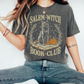 Comfort Colors Salem Witch Book Club Girly Halloween Shirt Spooky Season Witch Shirt Halloween Bow Shirt Graphic Tee – Everyday Comfort · High-Quality Print