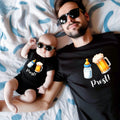 Prost PapaPartnerlook Papa und BabyFamillien OutfitPassendes SetVater Kind GeschenkFamilienoutfit Witzig GeschenkeBabyBody Bodysuit Graphic Tee – Easygoing Wear · Must-Have Style