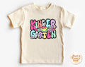Kindergarten Kids Shirt First Day Of Kindergarten Natural Toddler Shirt Back to School Tee Kids School Shirt Kindergarten Kids Shirt Graphic Tee – Warm & Stylish · Perfect For Daily Wear
