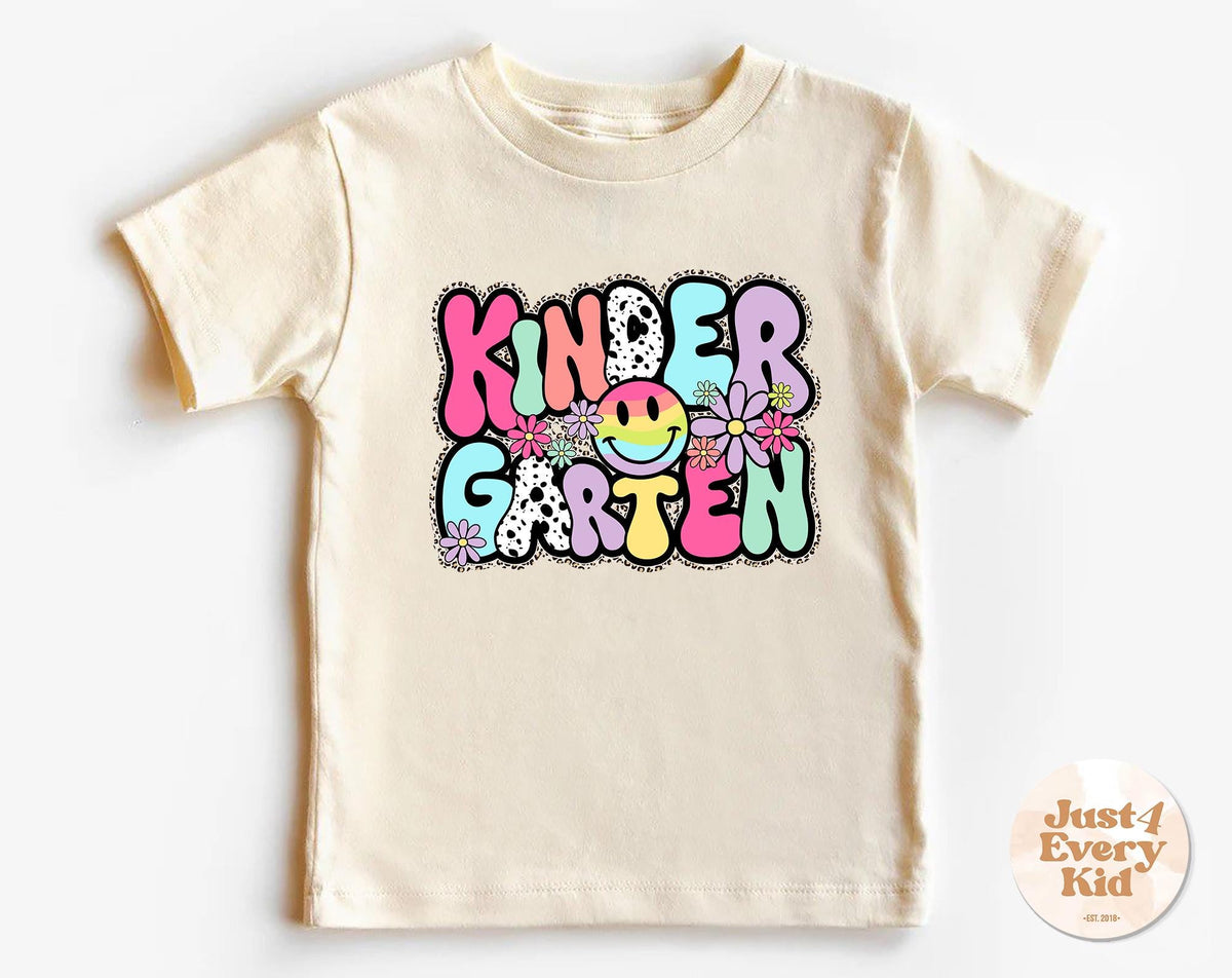 Kindergarten Kids Shirt First Day Of Kindergarten Natural Toddler Shirt Back to School Tee Kids School Shirt Kindergarten Kids Shirt Graphic Tee – Warm & Stylish · Perfect For Daily Wear