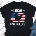 Funny Chicken Shirt Farm T Shirts Chicken Gifts Easter Crewneck Sweatshirt Local Egg Dealer Tee Farmer Gift Support Your Local Farmers Sweatshirt – Easygoing Wear · Top Pick For Any Outfit