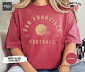 San Francisco Football Shirt Trendy Gameday Football Shirt San Francisco Football Apparel Gameday Apparel Retro San Francisco Football Graphic Tee – Warm & Stylish · Great Gift For Fans
