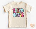 First Day Of 3rd Grade Kids Shirt Cute Back To School Outfit Third Grade Tee Back to School Natural Shirt First Day Of School Tee Graphic Tee – Soft Feel · Must-Have Style