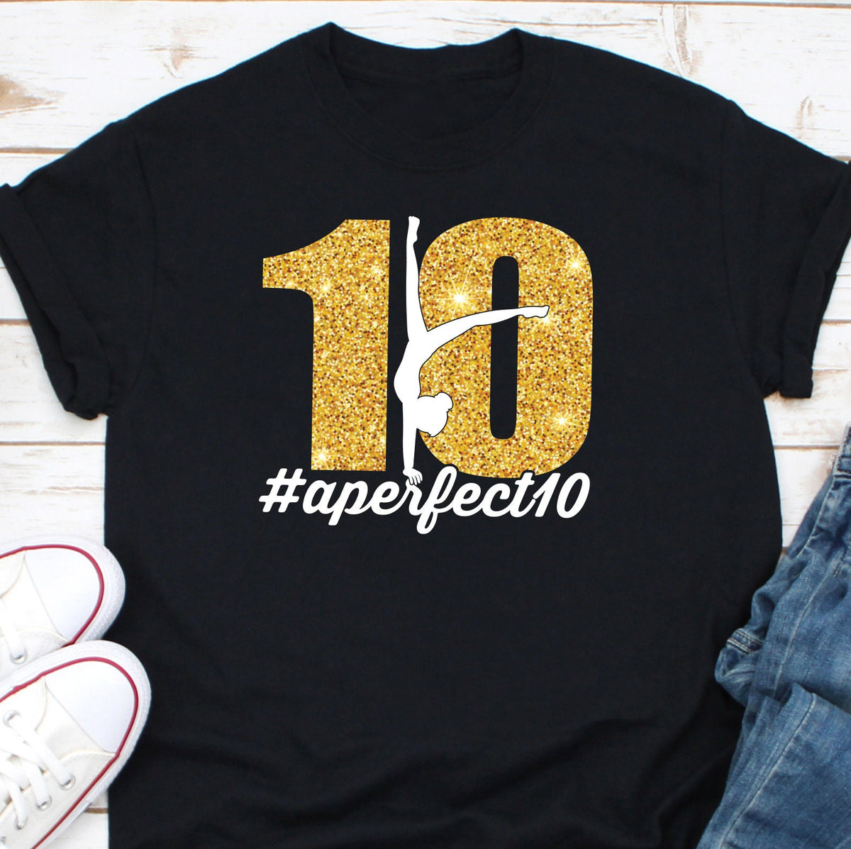 A Perfect 10 Years Old Gymnast Shirt Gymnastics Girl Shirt Gift For Gymnast Daughter Gymnastics Lover Shirt Gymnastics Daughter Shirt Graphic Tee – Soft Feel · Must-Have Style
