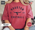 Houston Football Shirt Texans Football Shirt Houston Football Apparel Houston Sports Apparel Retro Texans Football Gift Texans Gift Graphic Tee – Warm & Stylish · Great Gift For Fans