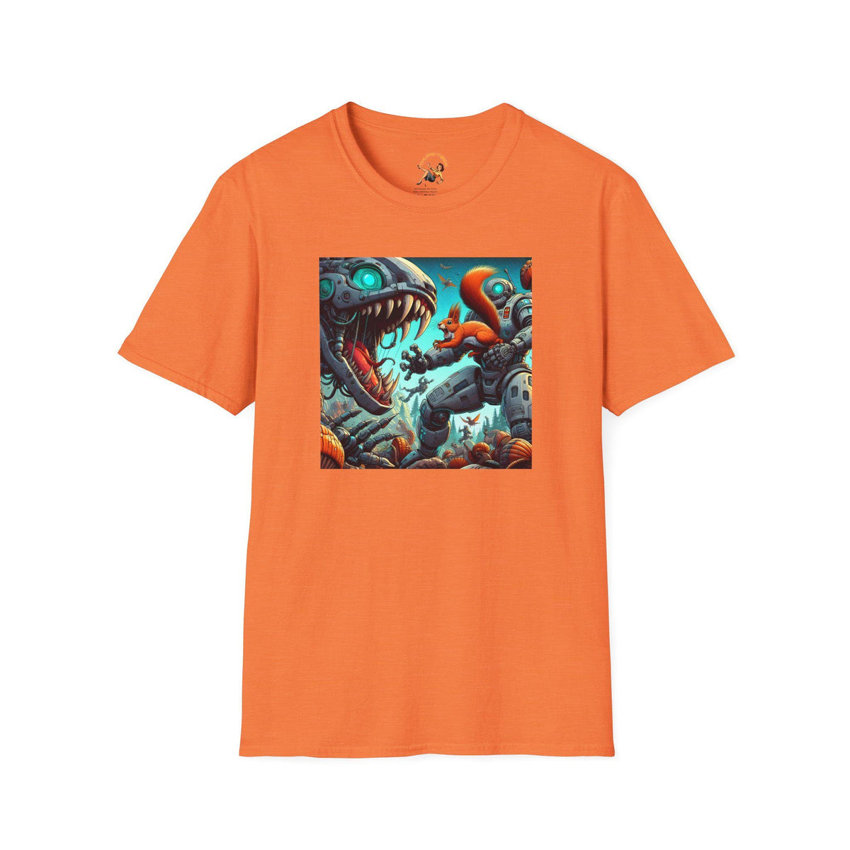 Robot Squirrel Shirt RoboSquirrel T Shirt Sci Fi Science Fiction 9039s Comic Tee Vintage Comic Graphic Tee – Premium Graphic · Must-Have Style