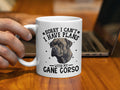Funny Dog Themed Cane Corso Coffee Mug Sorry I Can39t I Have Plans With My Cane Corso 11oz Coffee Mug Perfect Pet Mug Graphic Tee – Premium Graphic · Great Gift For Fans