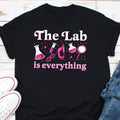 Lab Week 2024 Tshirt The Lab Is Everything Shirt Medical Lab Tee Laboratory Scientist Tee Medical Assistant Shirt Lab Tech Team TC123 Graphic Tee – Warm & Stylish · Perfect For Daily Wear