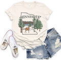 Minnesota Hiking Tshirt Gift Tee Souvenir Graphic Tee – Soft Feel · Great Gift For Fans