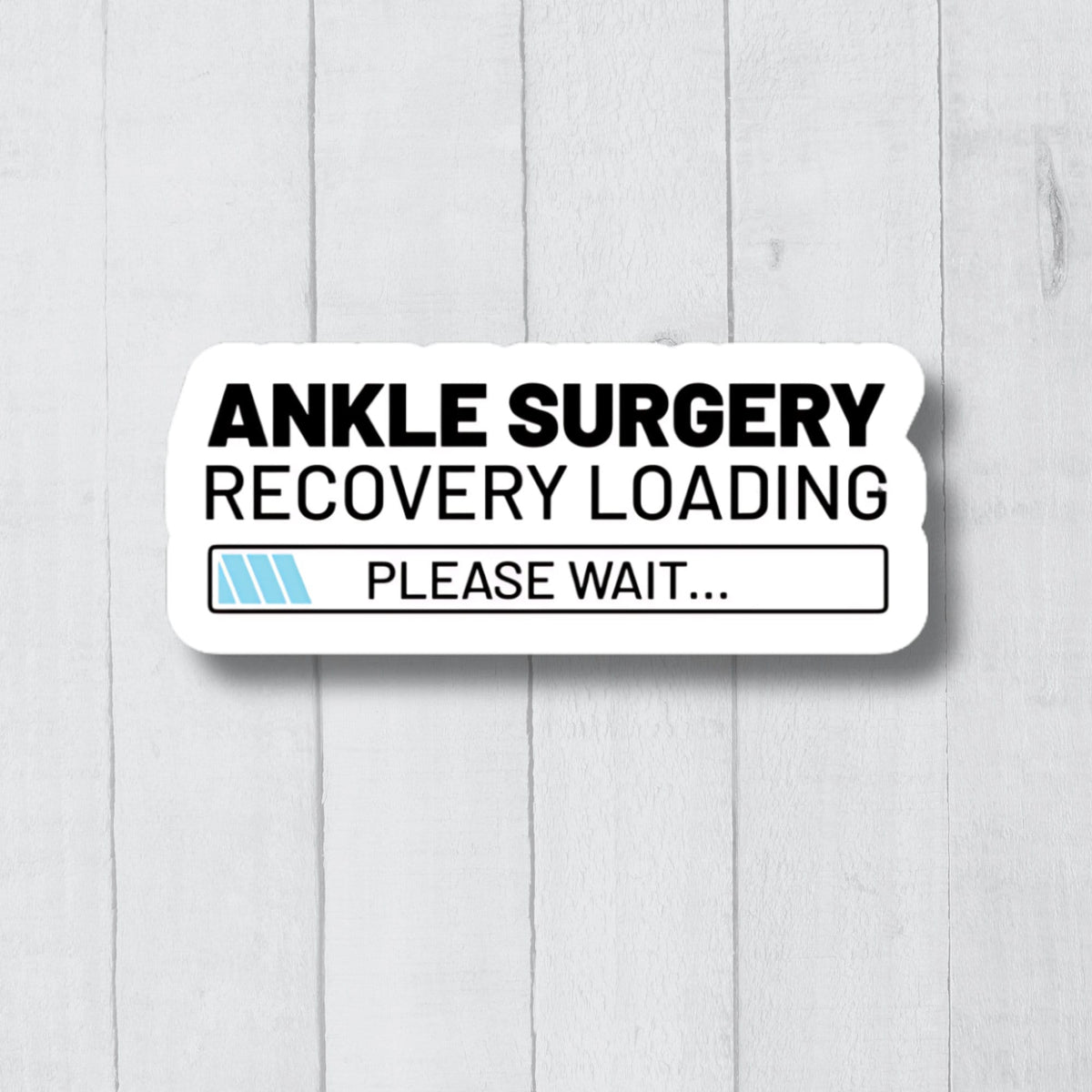 Broken Ankle Stickers Broken Ankle Gift Funny Broken Ankle Shirt Ankle Surgery Gift Broken Ankle Decals Ankle Surgery Stickers Graphic Tee – Aesthetic Look · Great Gift For Fans
