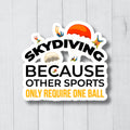 Parachute Sticker Decal Skydive Sticker Decal Parachuting Sticker Decal Skydive Skydiver Gift Funny Skydiver Sticker Skydiver Gift Graphic Tee – Aesthetic Look · Top Pick For Any Outfit