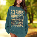 Salzburg Austria Crewneck Sweatshirt Gift Pullover Souvenir Sweatshirt – Cozy Vibes · Trending Graphic Apparel