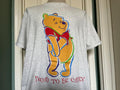 Vintage 90s Winnie The Pooh Proud To Be Cuddly TShirt Size XXL Graphic Tee – Aesthetic Look · Must-Have Style
