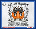 Halloweentown 1998 Png Retro Halloween Png Coquette Bow Png Fall Coquette Bow Png Autumn Pumpkin Png Spooky Season Halloween Shirt Png Graphic Tee – Warm & Stylish · Perfect For Daily Wear