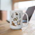 Funny Childless Cat Lady Coffee Mug for Democratic Socialist or Leftist Adorable Y2K Aesthetic Political 15 Oz Mug Cat Mom or Cat Parent Graphic Tee – Bold Style · Great Gift For Fans