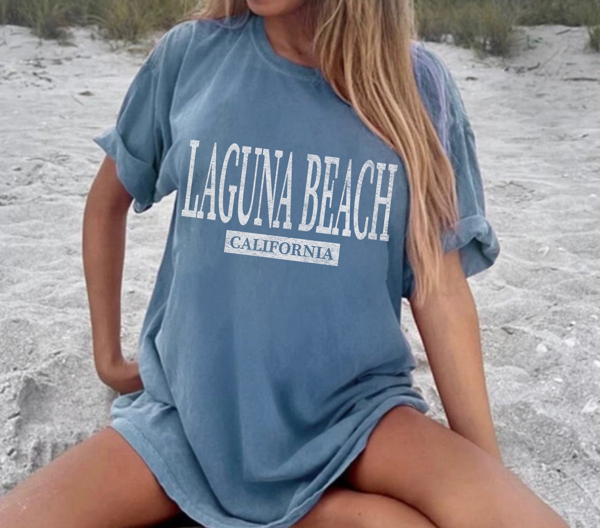 Custom Beach Vacation Tshirt Gift Logo Tee Destination Made To Order MTO Graphic Tee – Soft Feel · High-Quality Print