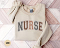 Retro Nurse Sweatshirt RN Shirt For Work New Nurse Crewneck ER Nursing Student Graduation Gift Nurse Week Gift Sweatshirt – Bold Style · Perfect For Daily Wear