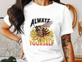 Funny Bee T Shirt for Women Always Bee Yourself Ladyfit Shirt Cute Graphic Tee Women39s Humorous Bee Design Clothing Graphic Tee – Fan Favorite · Perfect For Daily Wear
