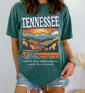 Tennessee Graphic Tshirt Gift Smoky Mountains Tee Graphic Tee – Aesthetic Look · Perfect For Daily Wear